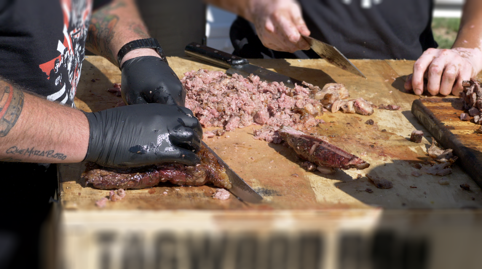 OPEN FIRE MEAT UP